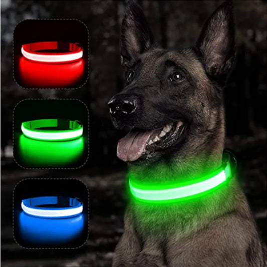 GLOW-PUP LED Waterproof Dog Collar